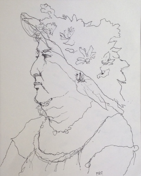 Line Sketch from Life